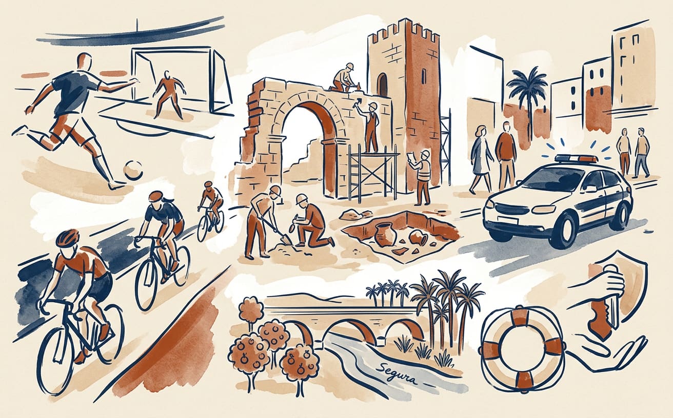 La setmana a Guardamar: esports, patrimoni i seguretat