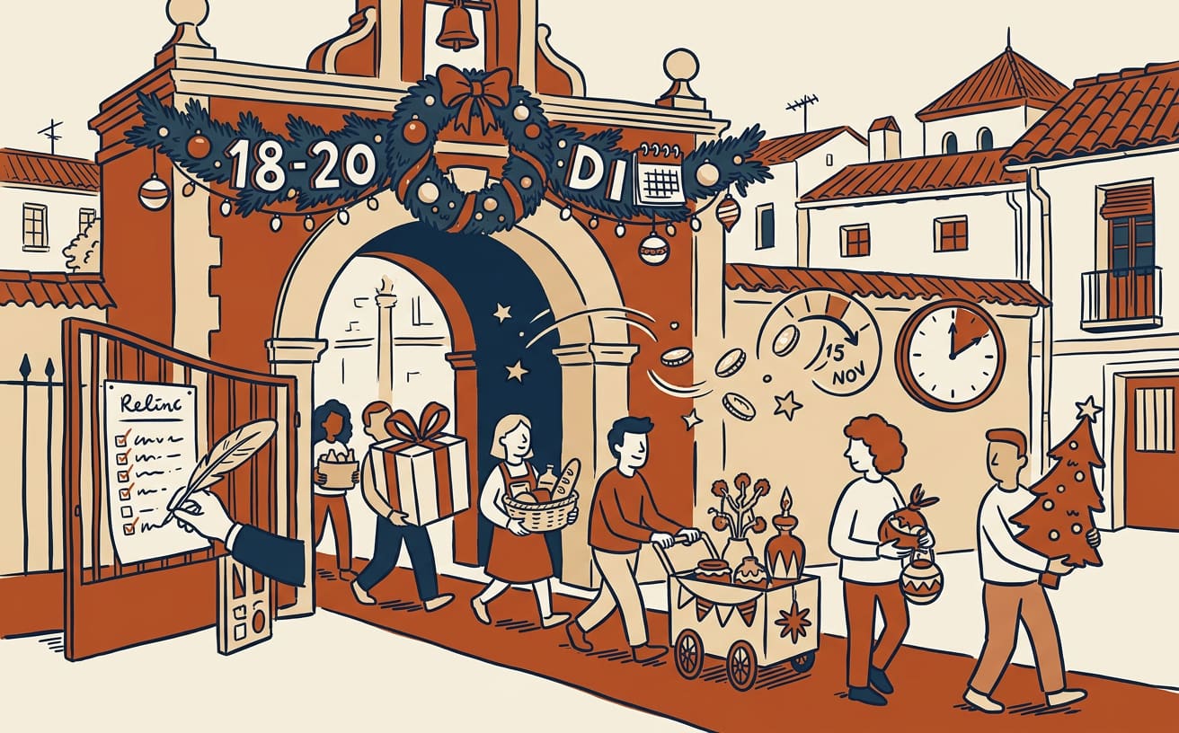 Almoradí abre al comercio local la campaña de su Feria de Navidad