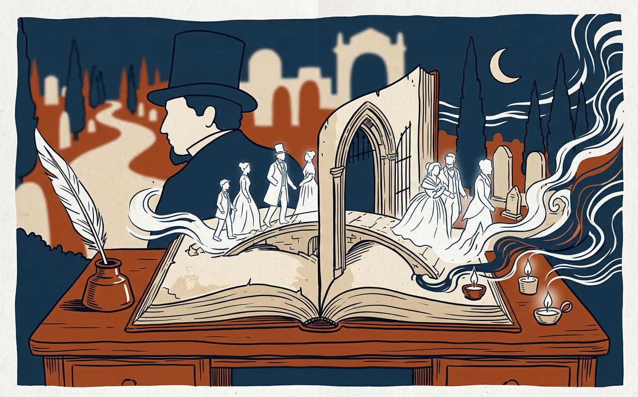 Todos los Santos en la literatura española del siglo XIX
