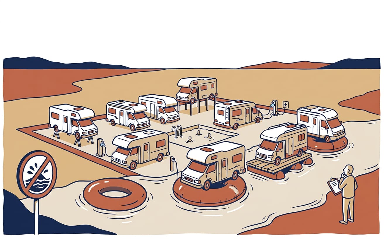 Daya Nueva tramita un área para 25 autocaravanas en terreno inundable