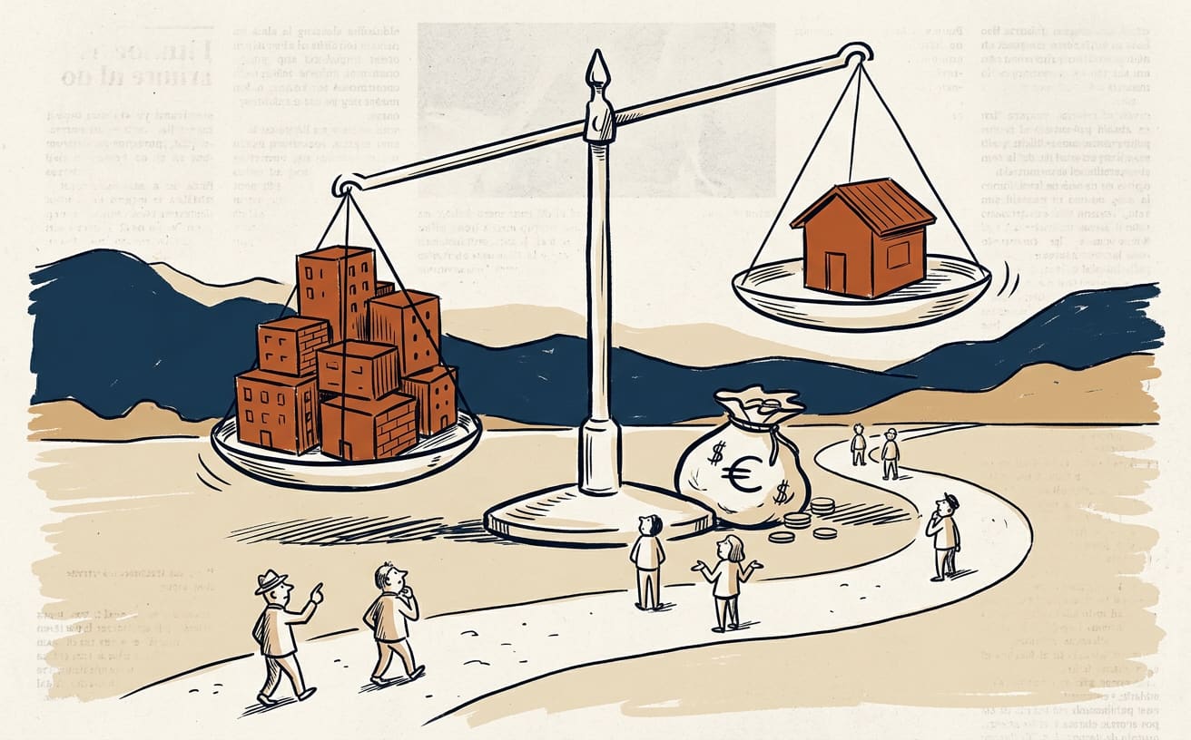 La vivienda protegida solo supera a la libre en cuatro provincias, según los datos del Ministerio