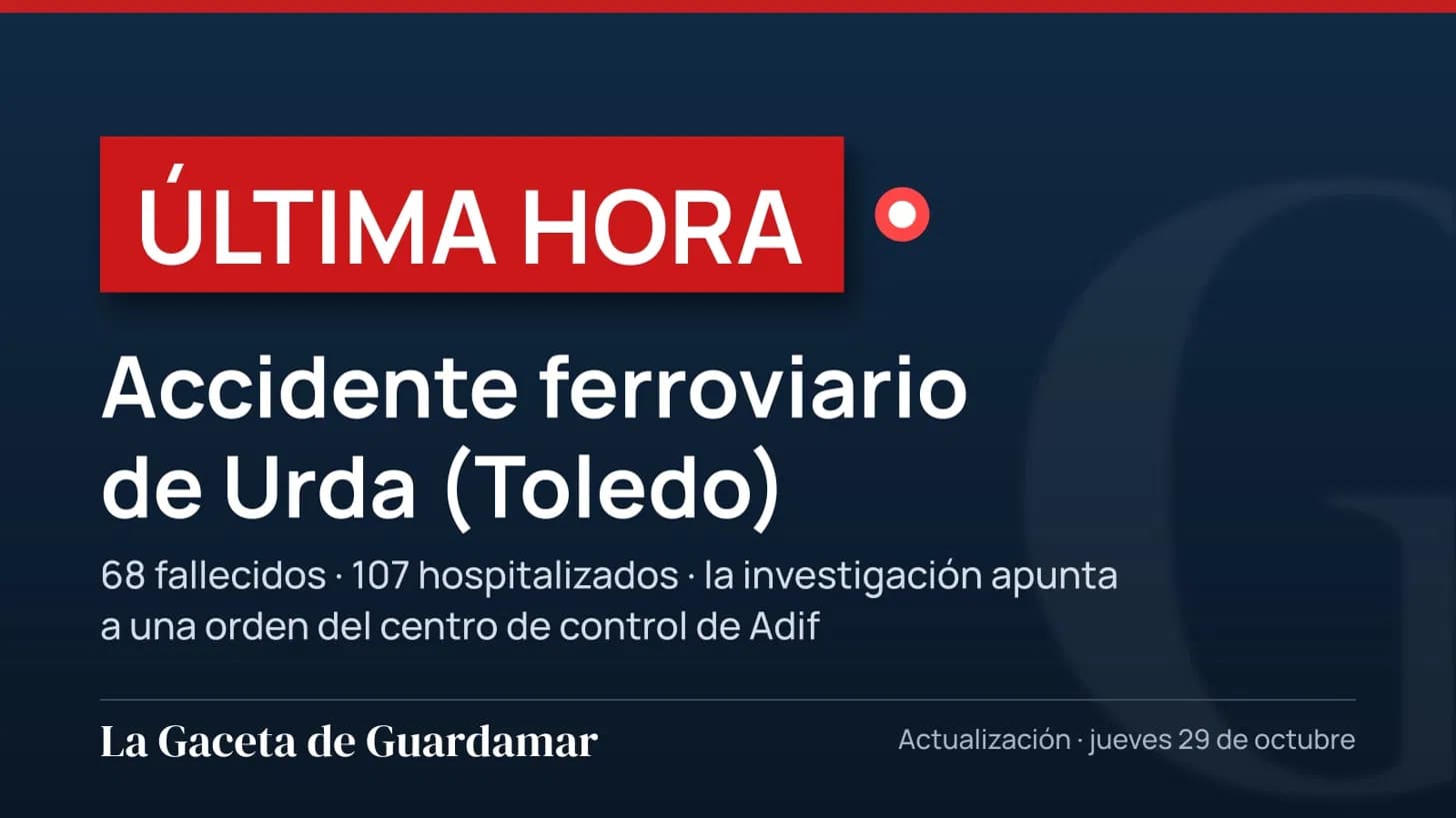 ÚLTIMA HORA | El accidente de Urda deja 68 muertos y la investigación apunta a una orden del centro de control de Adif