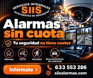 Publicidad: SIIS Alarmas · lateral