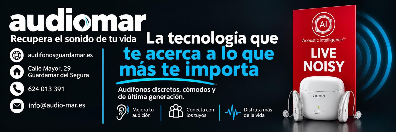 AUDIOMAR: AUDIOMAR: vuelve a disfrutar de las conversaciones con los nuevos Signia MaX