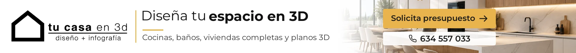 Publicidad: TU CASA EN 3D Cabecera